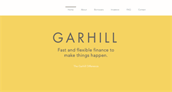 Desktop Screenshot of garhill.com